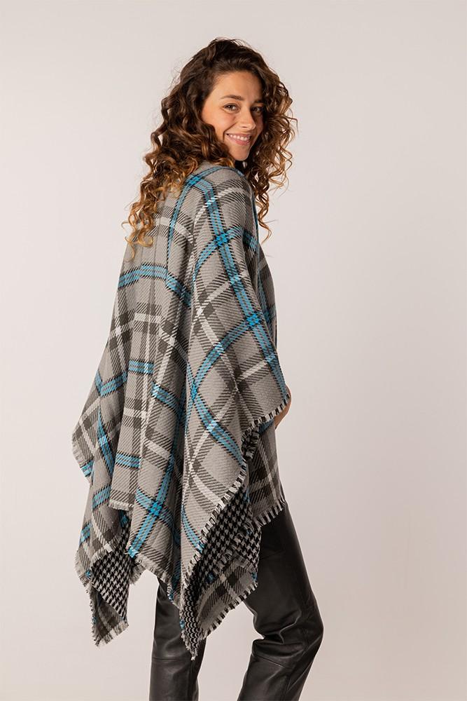 Abbacino Poncho de mujer reversible en negro Rebajas