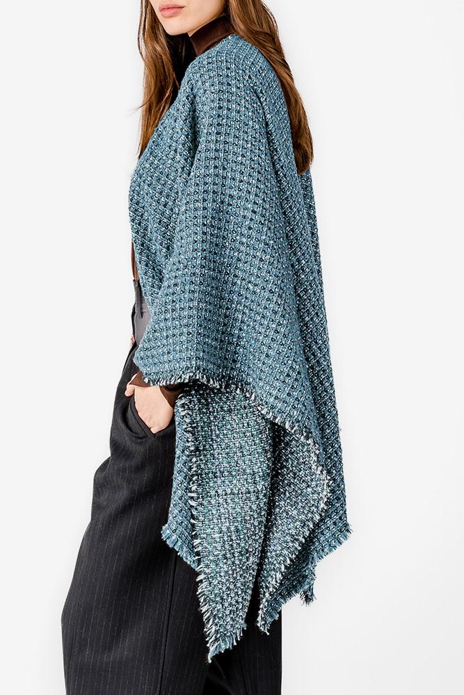Abbacino Poncho en tonos azules Descuento