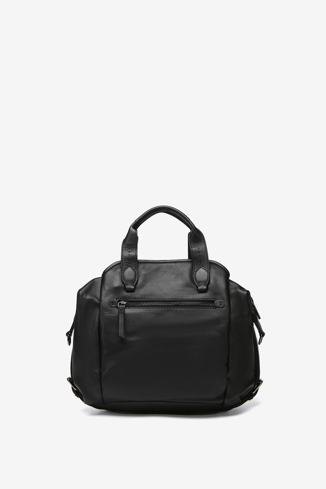 Abbacino Bolso bowling en piel negra COMPRAR AHORA