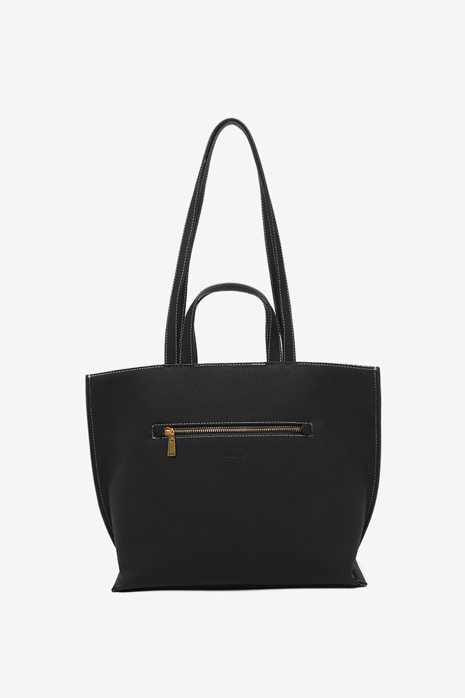 Abbacino Bolso shopper en materiales reciclados negro Solo hoy