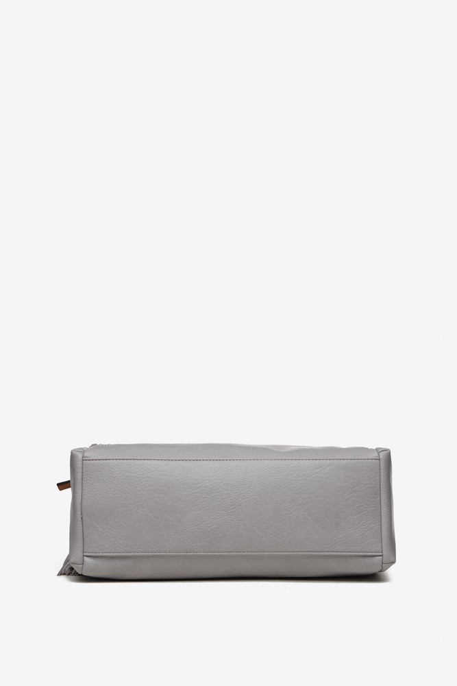 Abbacino Bolso hobo de mujer con borla en gris Precios de Black Friday