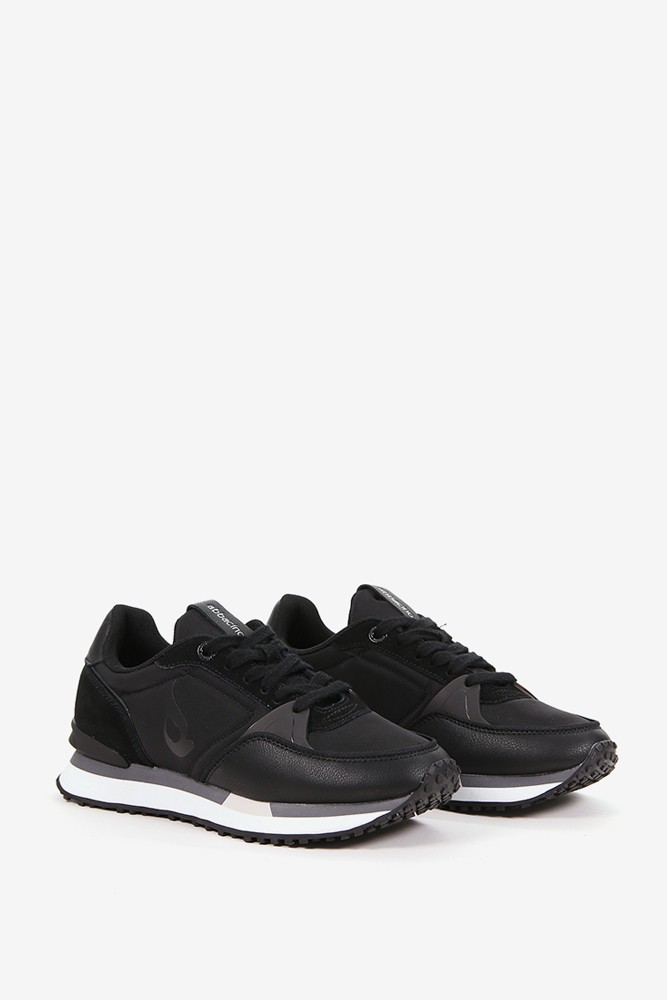 Abbacino Zapatilla de mujer en negro Descuentos del mes
