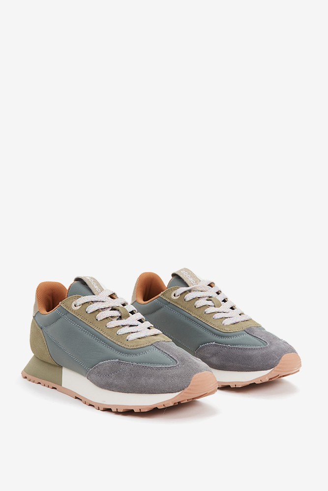 Abbacino Zapatilla de mujer en verde Última moda