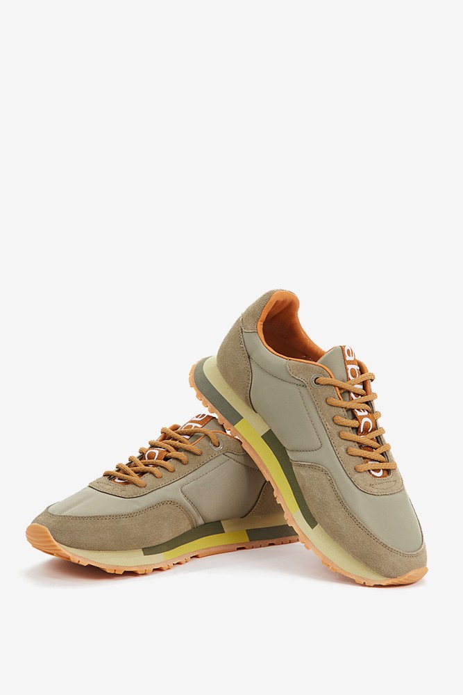 Abbacino Zapatilla de mujer en verde Ofertas especiales