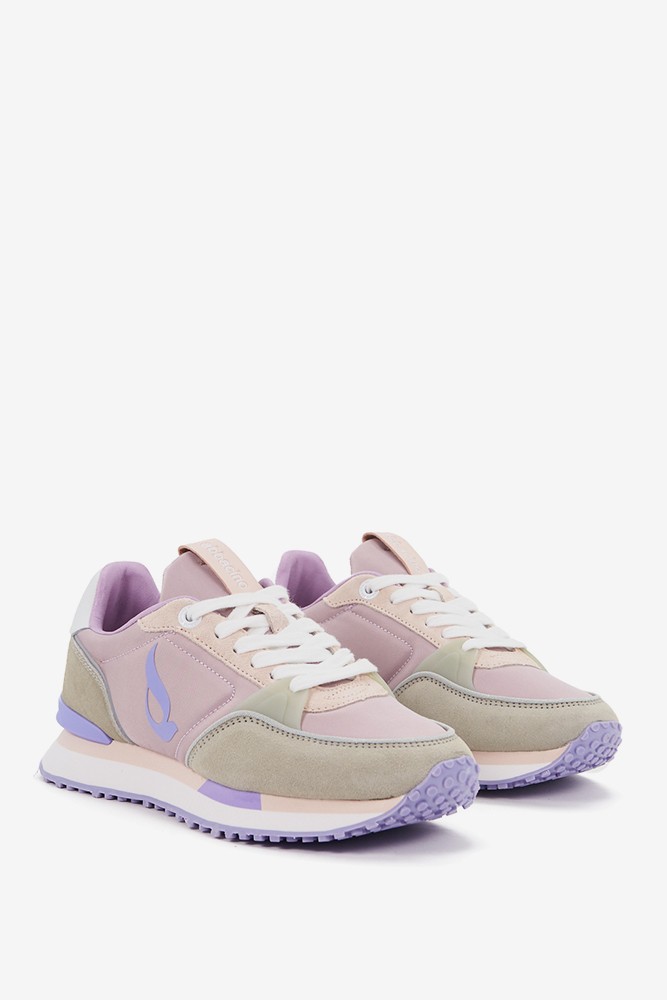 Abbacino Zapatilla de mujer en malva 2025