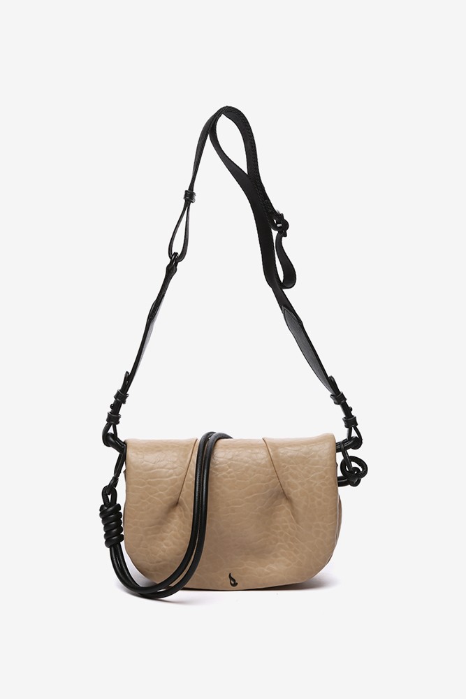 Abbacino Bandolera en materiales reciclados beige Promoción trimestral