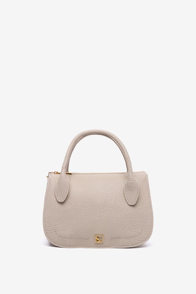 Abbacino Bolso de mano en materiales reciclados beige Grandes descuentos