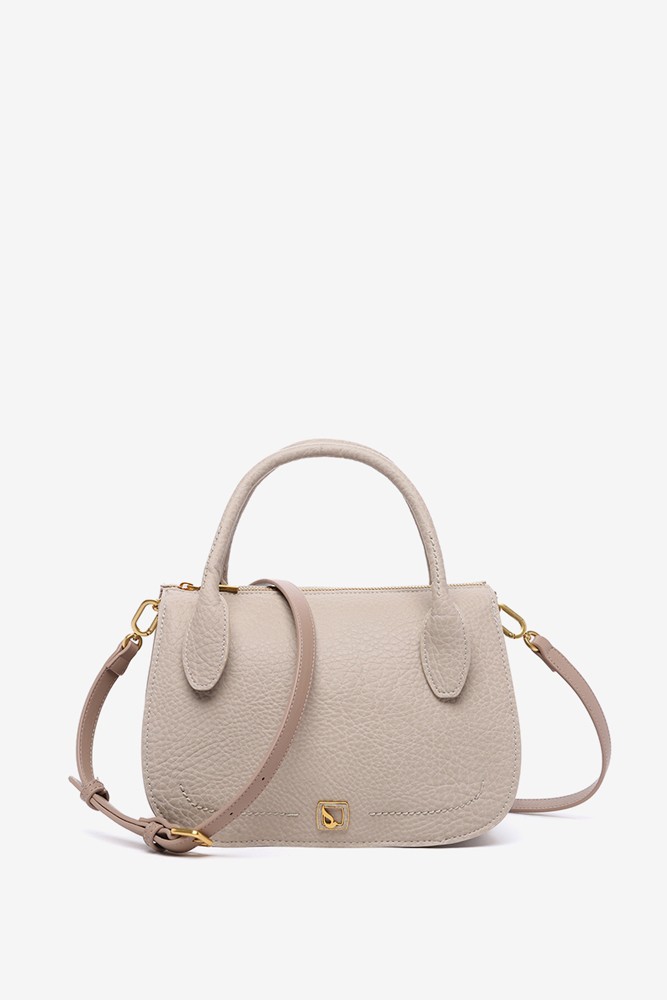 Abbacino Bolso de mano en materiales reciclados beige Grandes descuentos