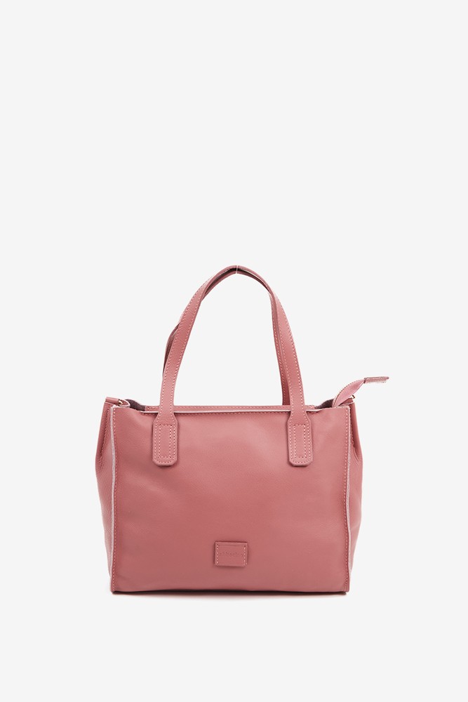 Abbacino Bolso shopper pequeño en piel rosa Envío internacional gratuito