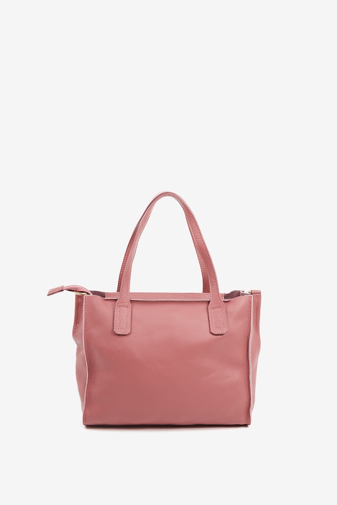 Abbacino Bolso shopper pequeño en piel rosa Envío internacional gratuito