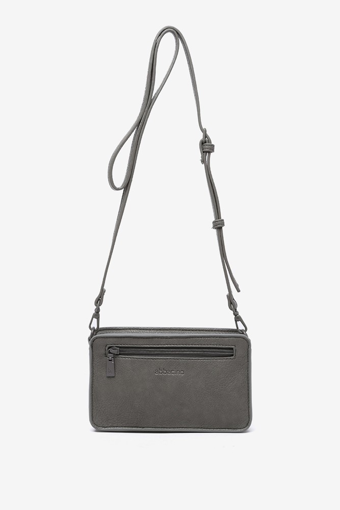 Abbacino Bandolera en materiales reciclados gris Precios de Black Friday