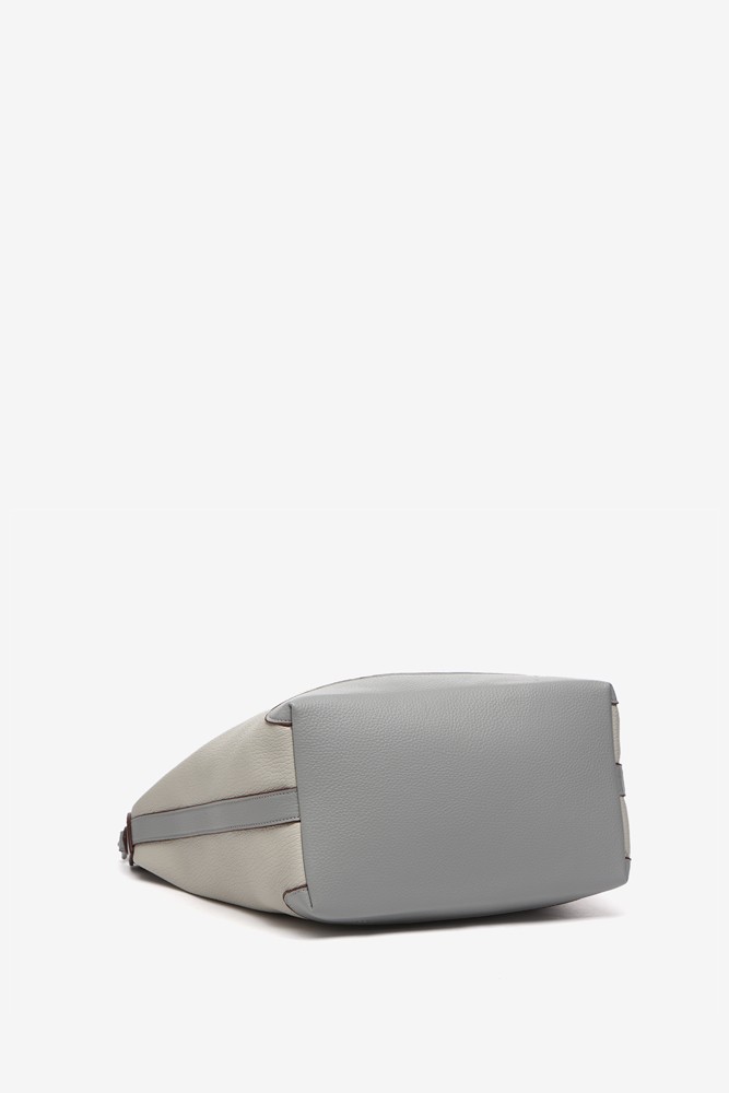 Abbacino Bolso de hombro en materiales reciclados en gris Última moda