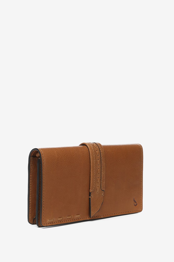 Abbacino Bandolera mini en piel cognac Rebajas baratas