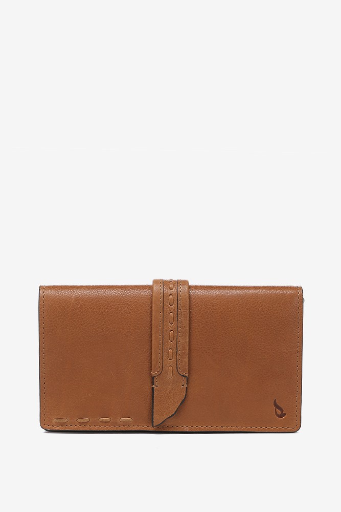 Abbacino Bandolera mini en piel cognac Rebajas baratas