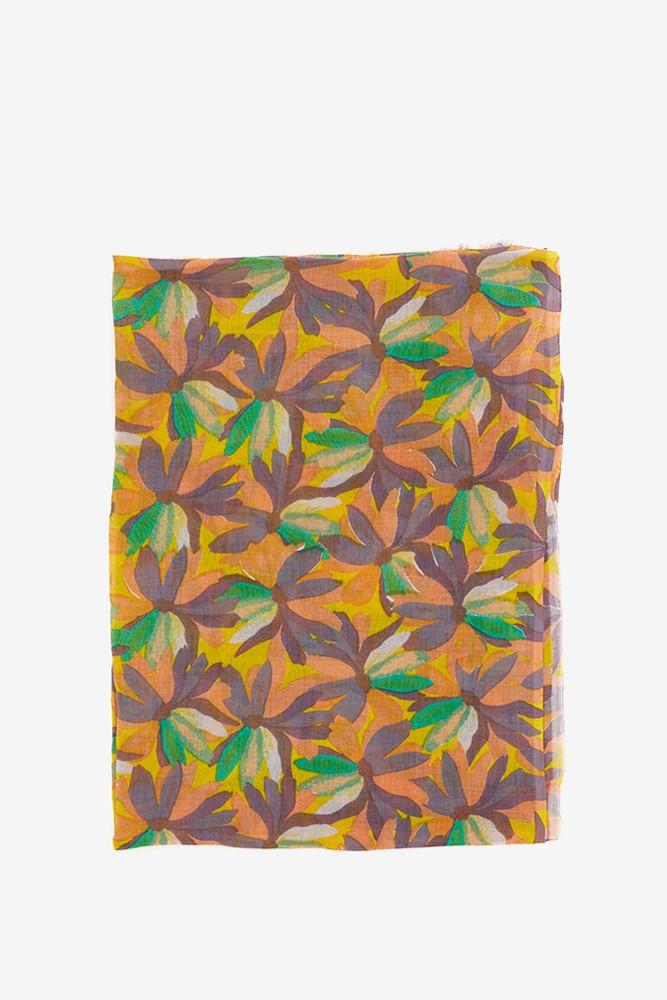 Abbacino Pañuelo de viscosa con estampado floral naranja Rebajas online