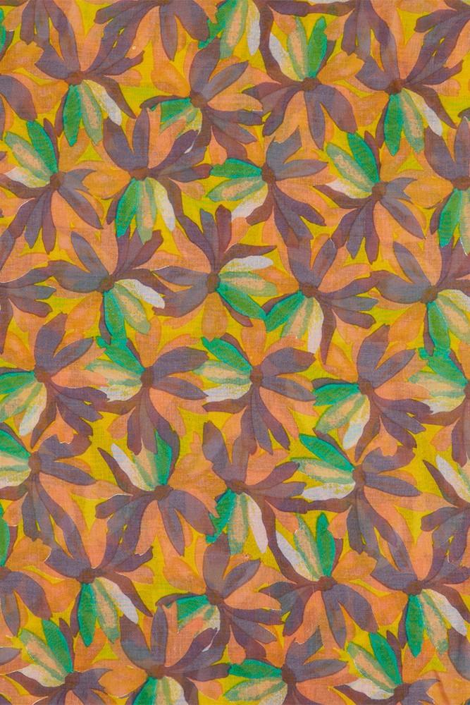 Abbacino Pañuelo de viscosa con estampado floral naranja Rebajas online