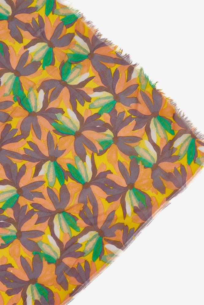 Abbacino Pañuelo de viscosa con estampado floral naranja Rebajas online