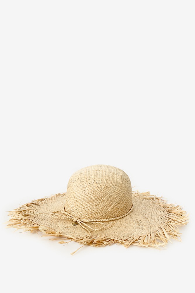 Abbacino Sombrero de paja con lazo en beige Rebajas top