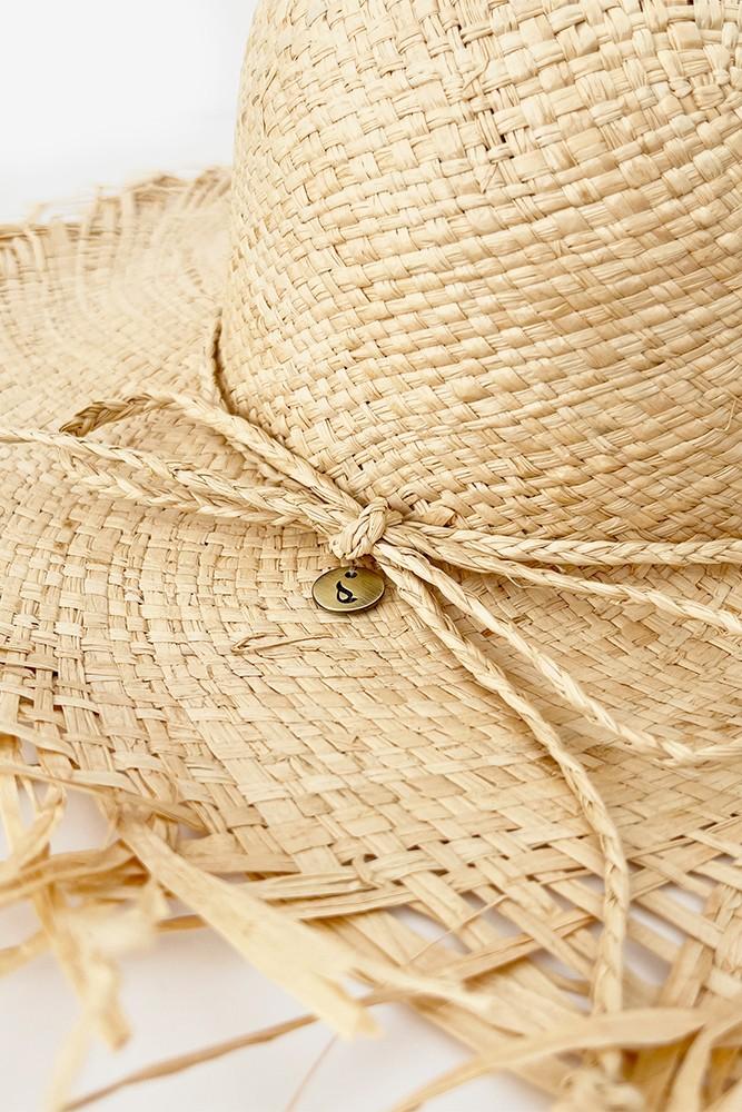 Abbacino Sombrero de paja con lazo en beige Rebajas top