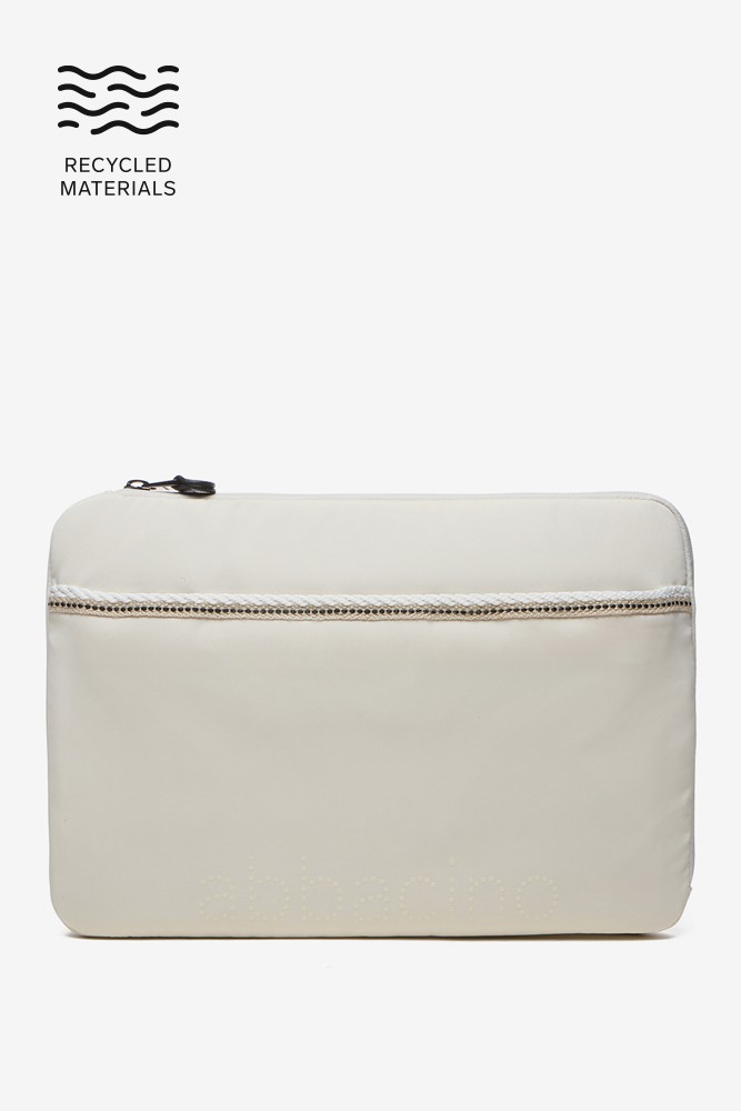 Abbacino Funda para el portátil en tejidos reciclados beige Últimos 3 días
