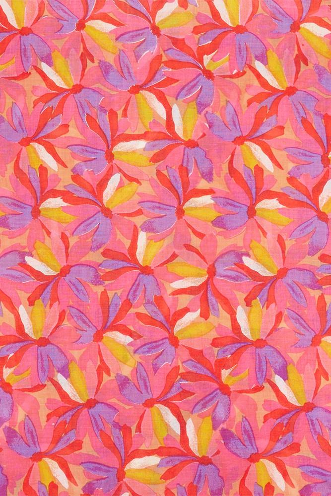 Abbacino Pañuelo de viscosa con estampado floral fucsia Últimos 2 días