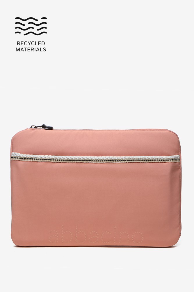 Abbacino Funda para el portátil en tejidos reciclados coral Último día