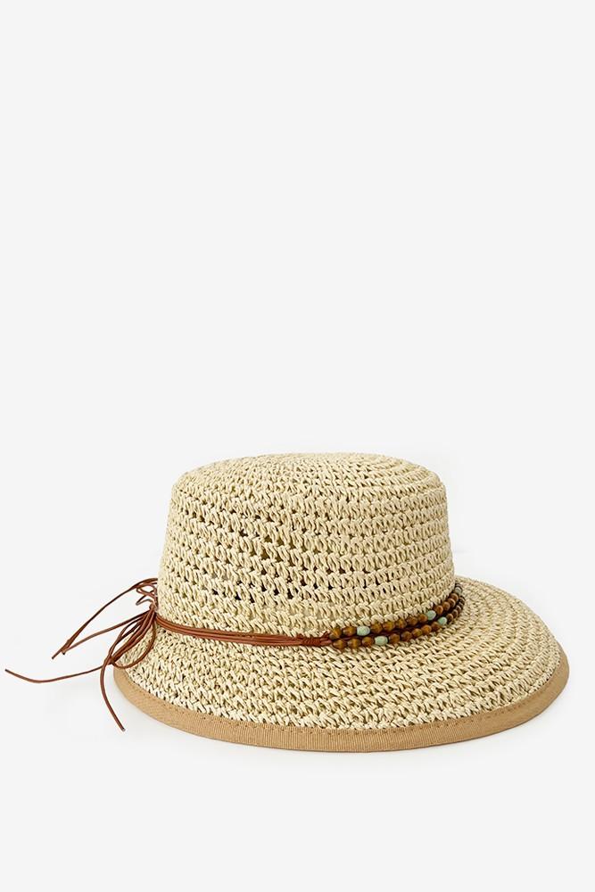 Abbacino Sombrero de paja en beige Promoción por tiempo limitado