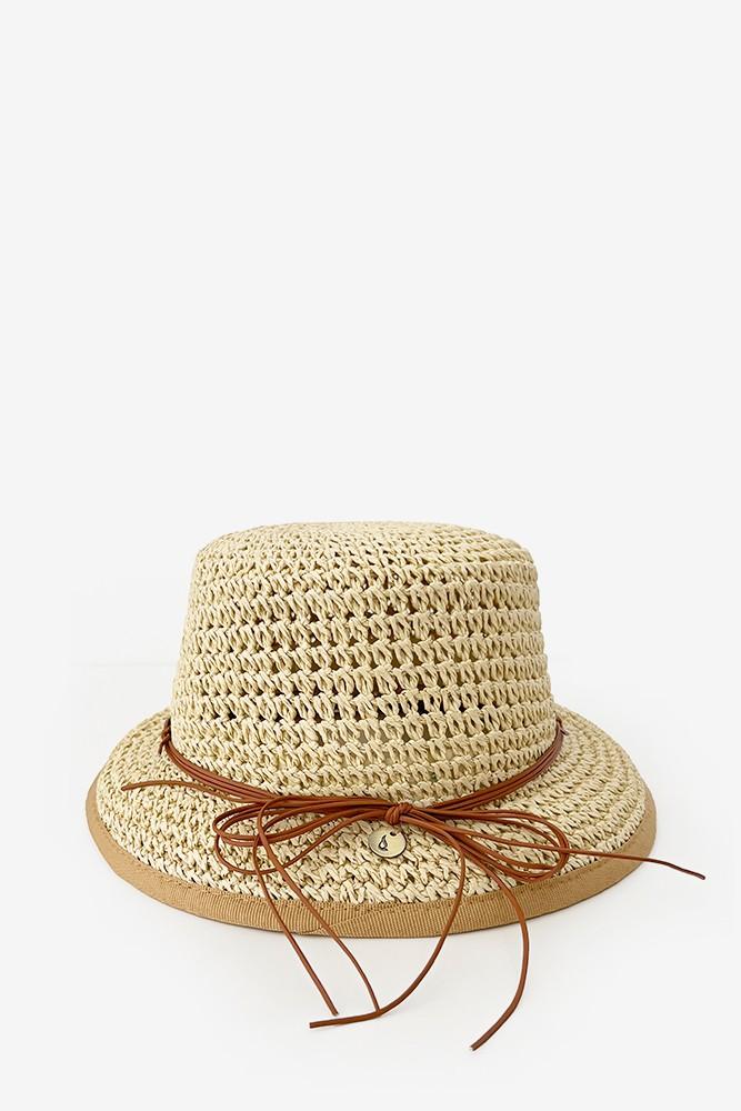 Abbacino Sombrero de paja en beige Promoción por tiempo limitado