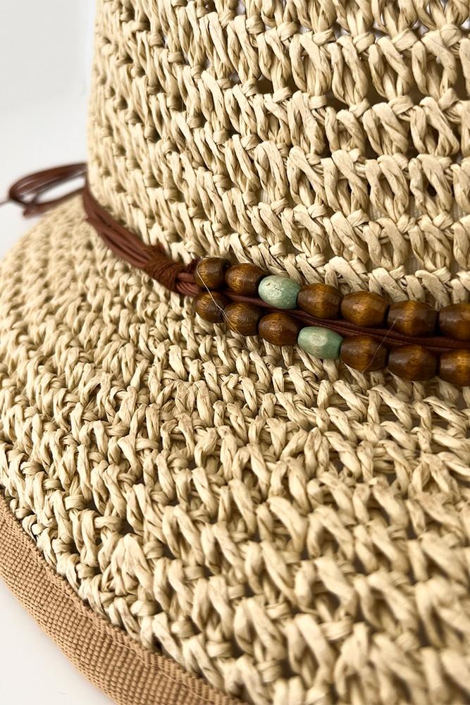 Abbacino Sombrero de paja en beige Promoción por tiempo limitado