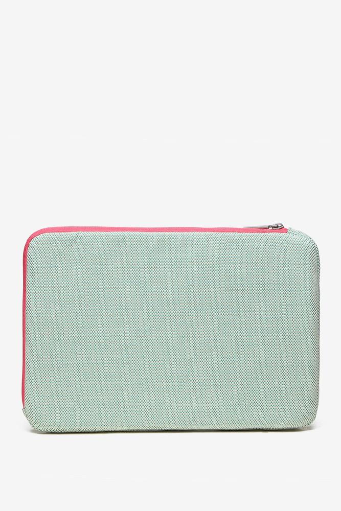 Abbacino Funda para el portátil en tejido verde Oferta especial de fábrica