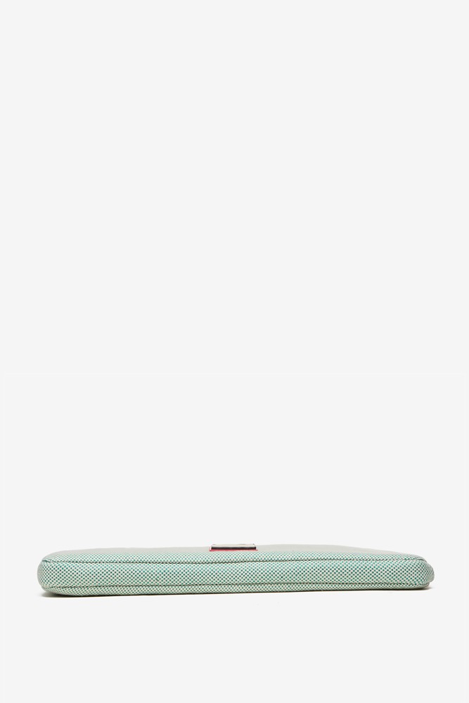 Abbacino Funda para el portátil en tejido verde Oferta especial de fábrica
