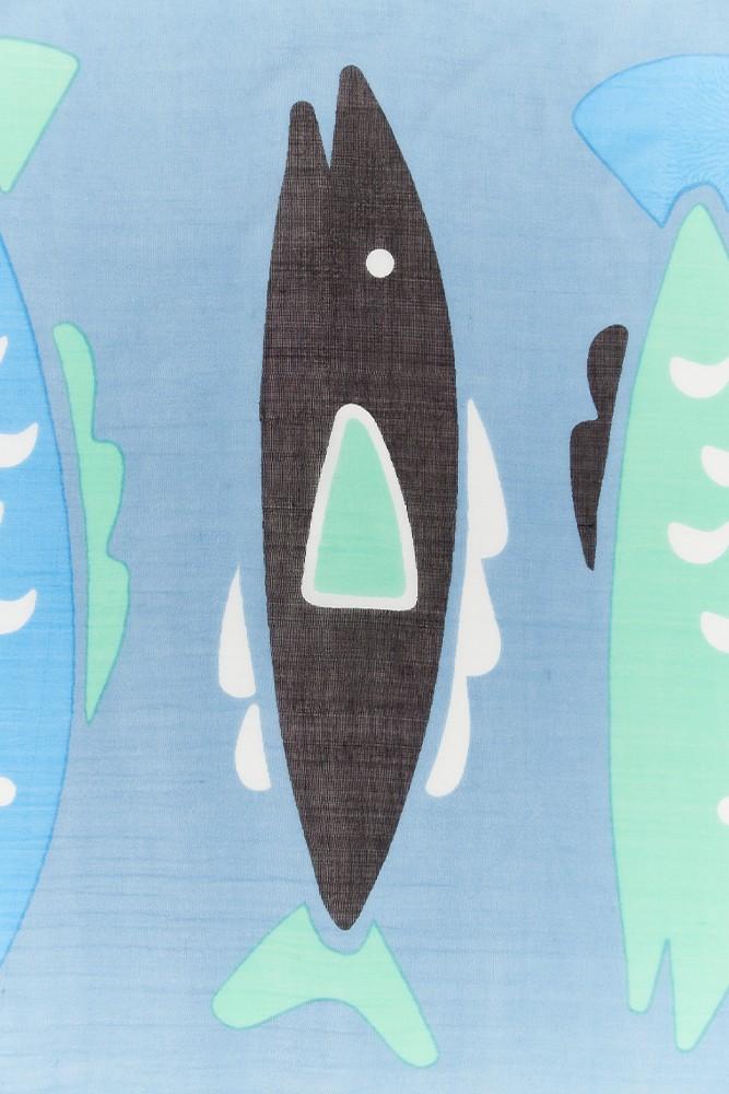 Abbacino Bandana con estampado de peces en azul Solo queda un día