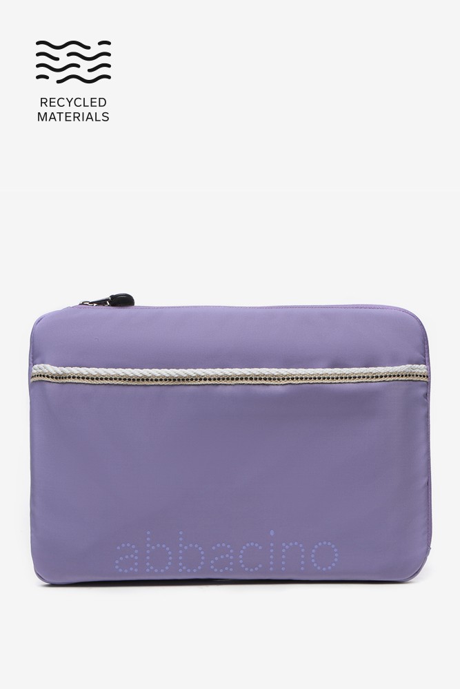 Abbacino Funda para el portátil en tejidos reciclados lavanda Superdescuento