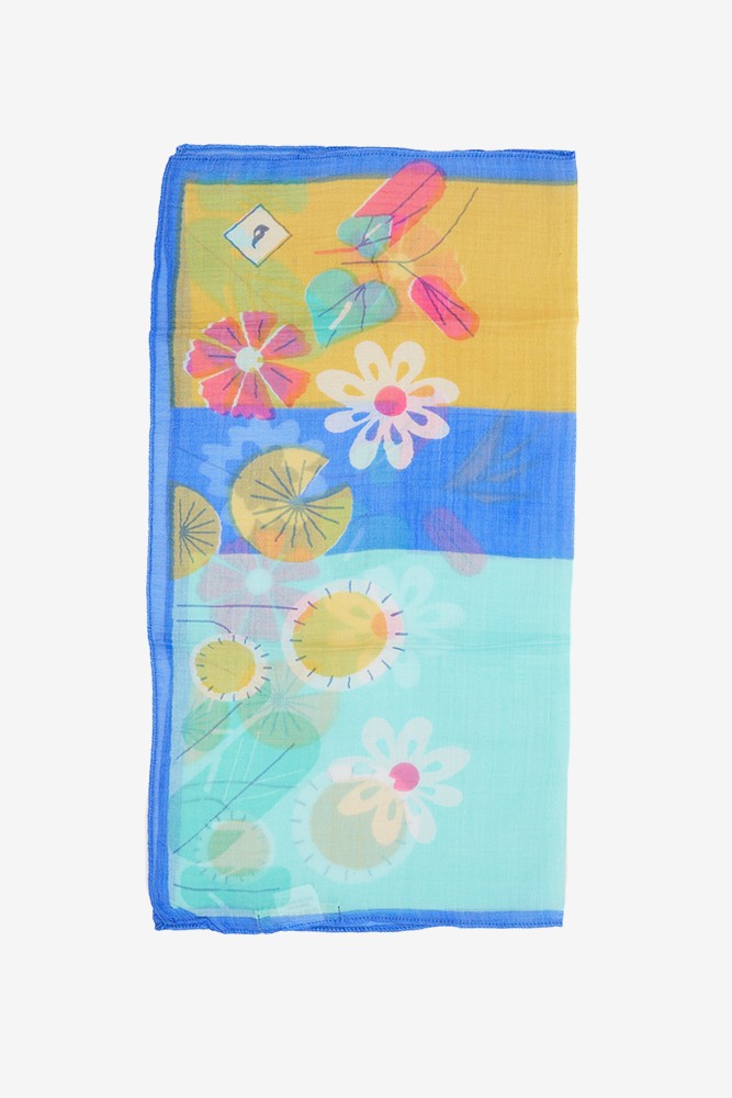 Abbacino Bandana con estampado floral en amarillo Liquidación