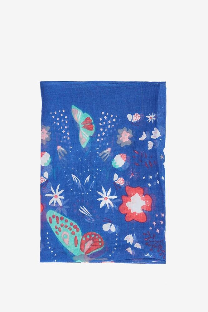 Abbacino Bandana de mujer con estampado boho en azul Envío internacional gratuito