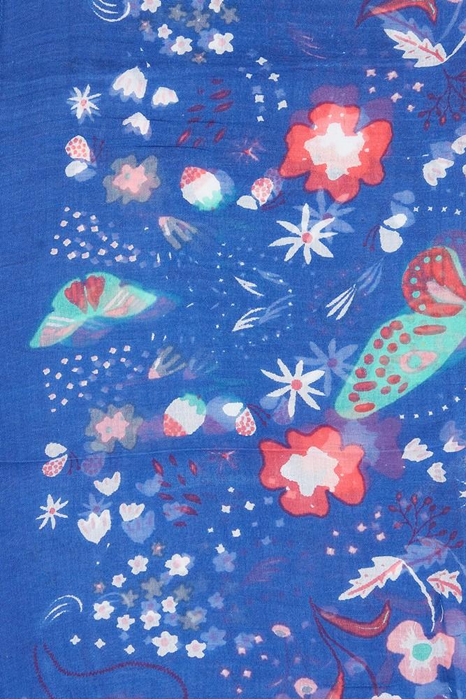 Abbacino Bandana de mujer con estampado boho en azul Envío internacional gratuito