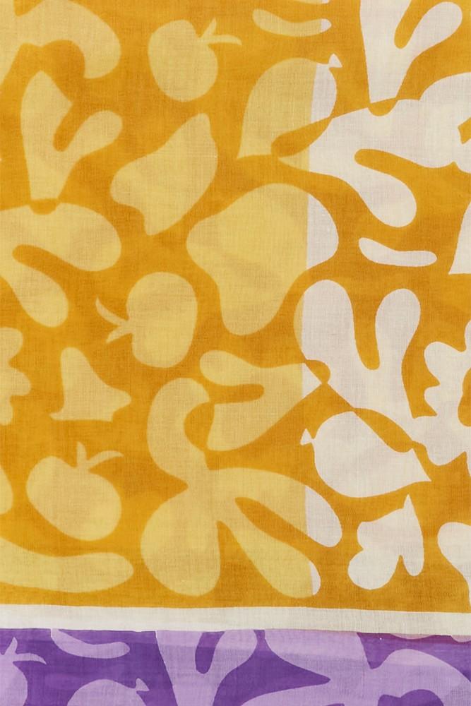 Abbacino Pañuelo de mujer con estampado animal print en amarillo Precio ultrabajo