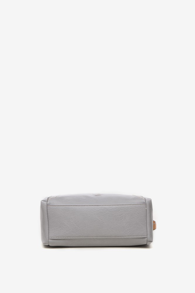 Abbacino Bandolera de mujer con borla en gris Venta caliente