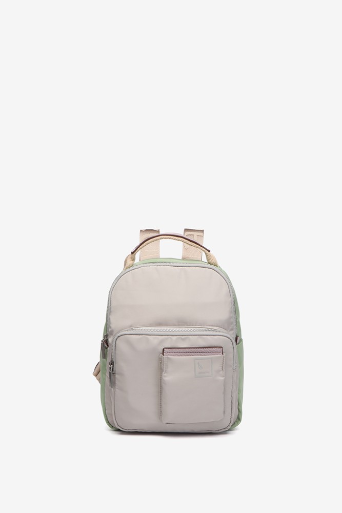 Abbacino Mochila en materiales reciclados en gris En oferta