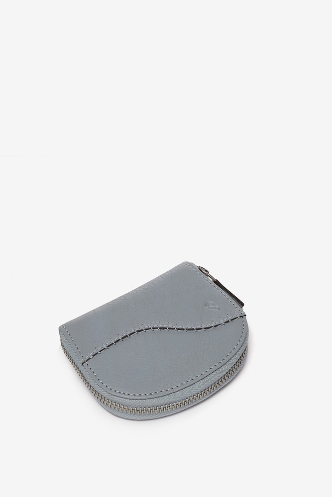 Abbacino Monedero de piel en azul Gran oferta