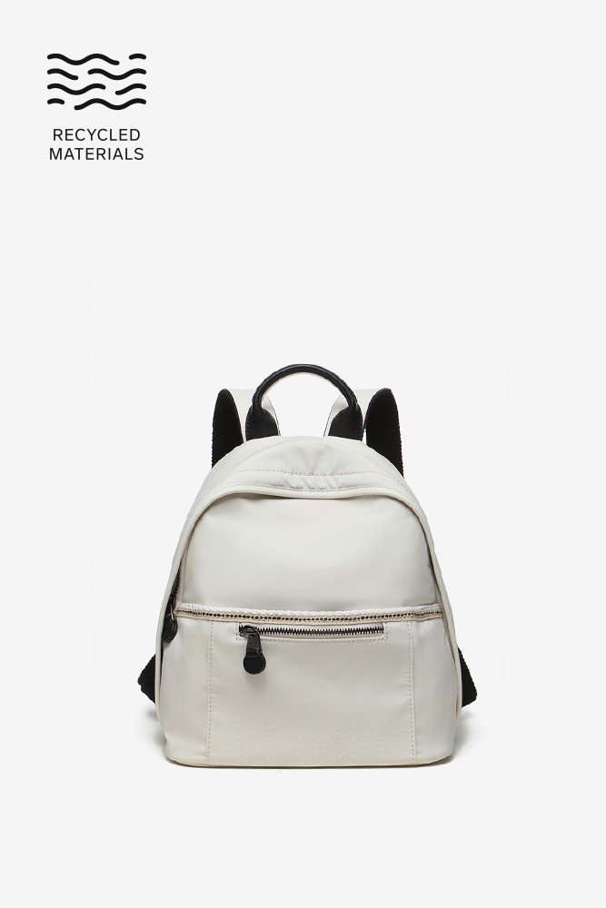 Abbacino Mochila de mujer en tejidos reciclados beige Envío gratis