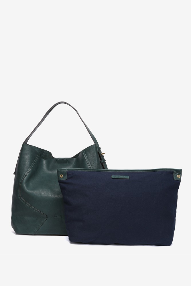 Abbacino Bolso de hombro en piel verde Últimos 3 días