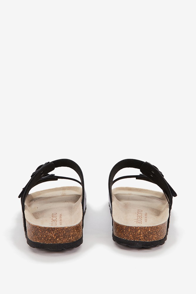 Abbacino Sandalia plana de mujer en plateado En oferta