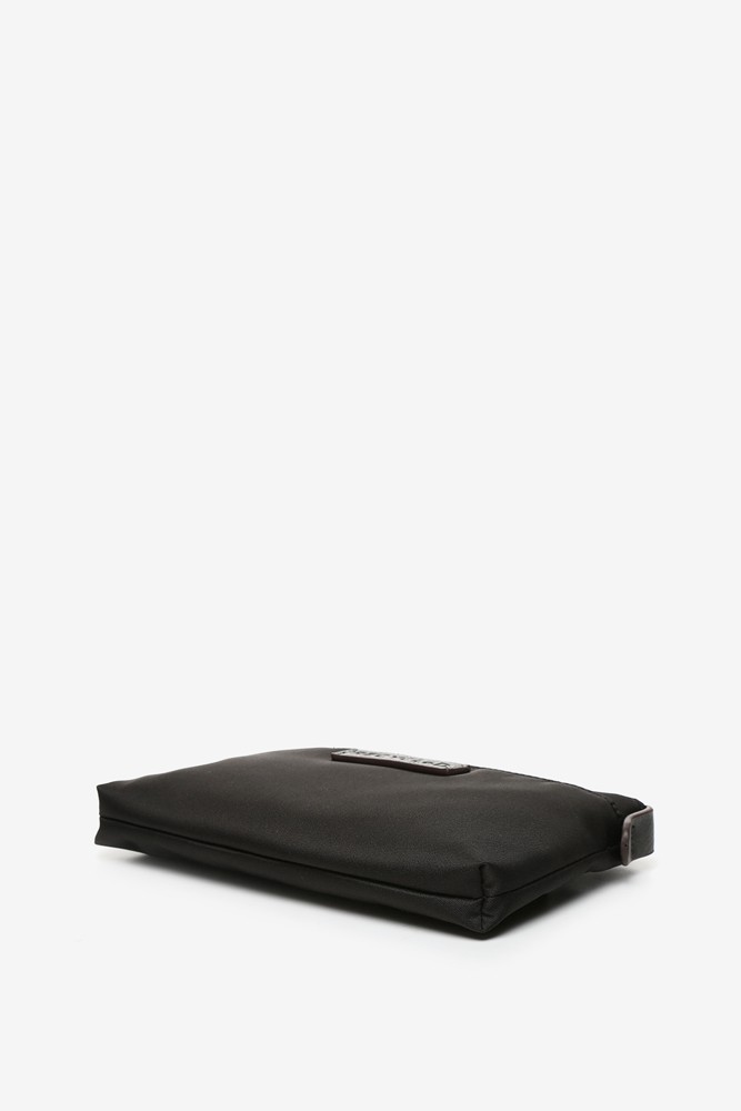 Abbacino Neceser plano de mujer en materiales reciclados negro Rebajas online