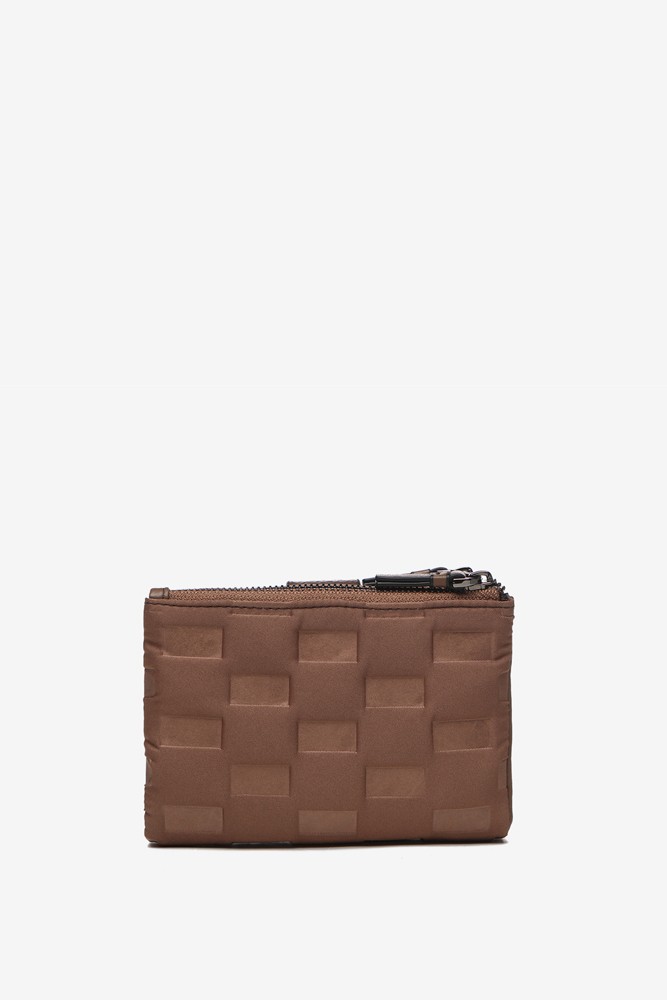 Abbacino Cartera pequeña de mujer en nylon acolchado taupe Rebajas top