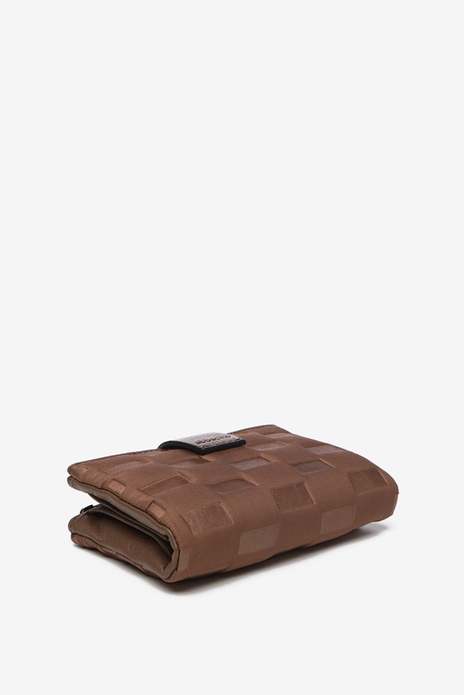Abbacino Cartera pequeña de mujer en nylon acolchado taupe Rebajas top