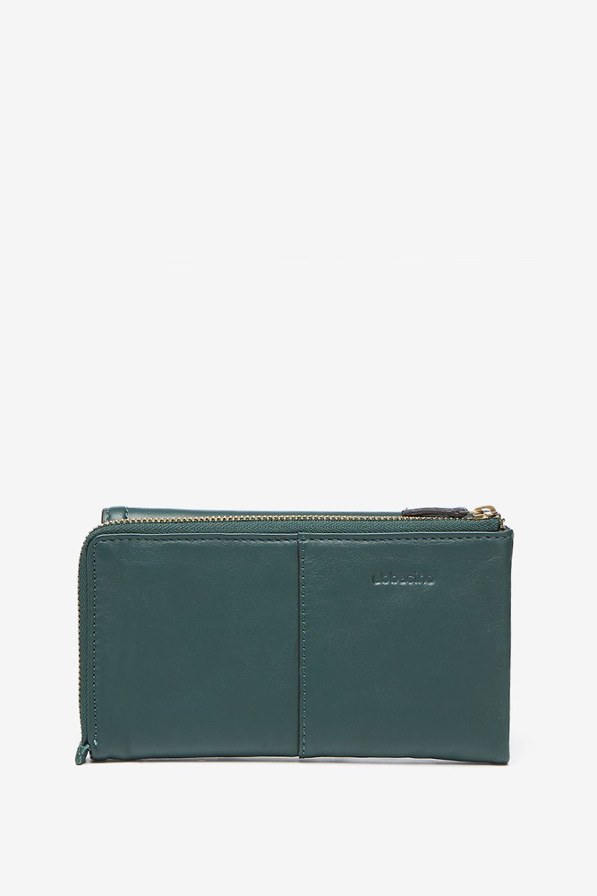 Abbacino Cartera grande con solapa en piel verde Envío gratis