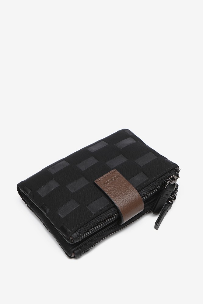 Abbacino Cartera pequeña de mujer en nylon acolchado negro Solo queda un día