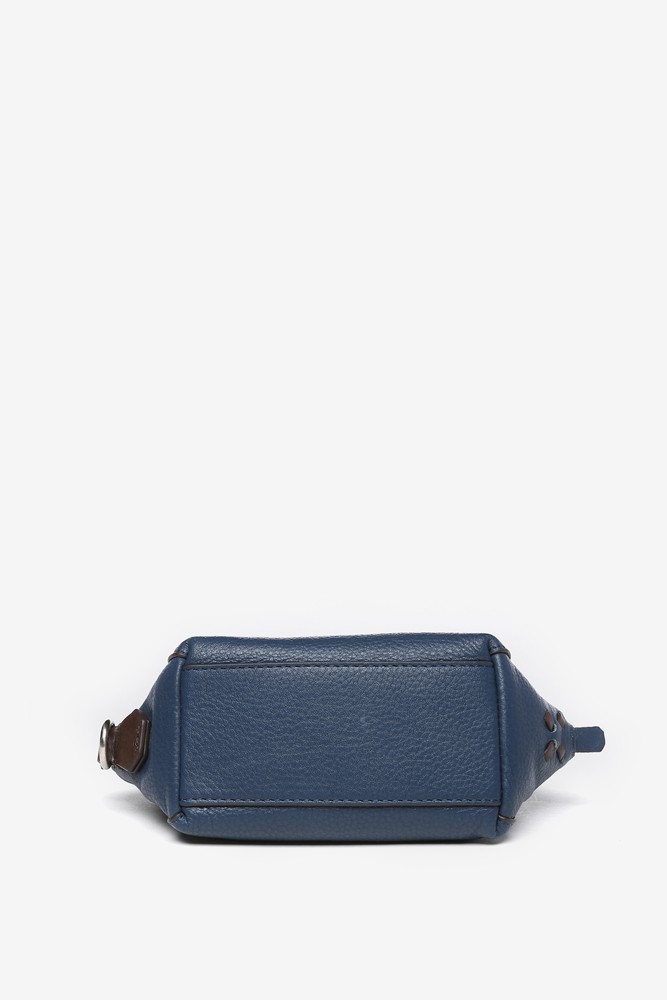 Abbacino Neceser en piel azul Superdescuento