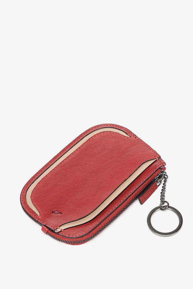 Abbacino Tarjetero en piel roja Ofertas de temporada